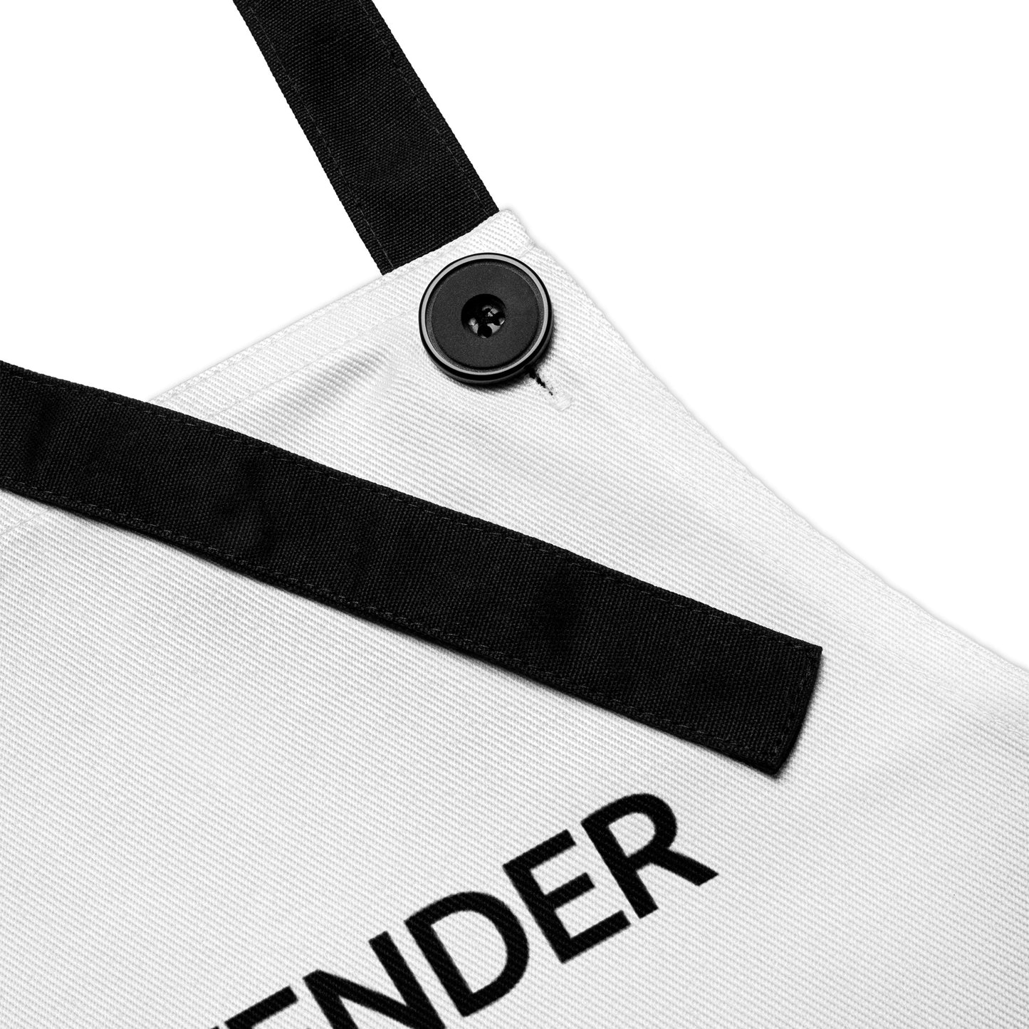 Bartender - White Apron - iSAW Company