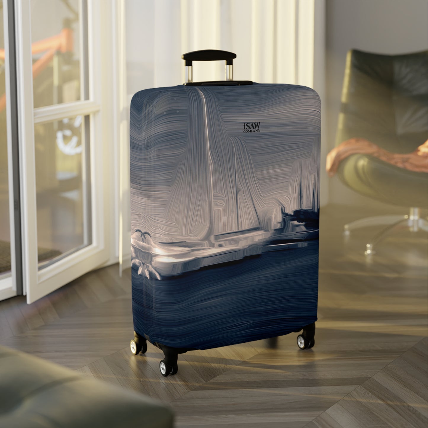 The Sleeping Yachts (at Sunrise) – Protective Suitcase Cover - iSAW Company