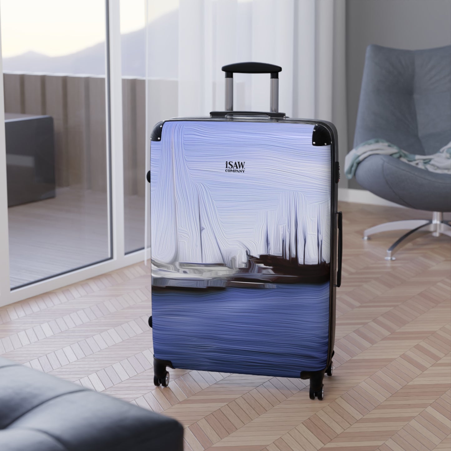 The Sleeping Yachts (at Afternoon) - Hard - Shell Suitcase - iSAW Company