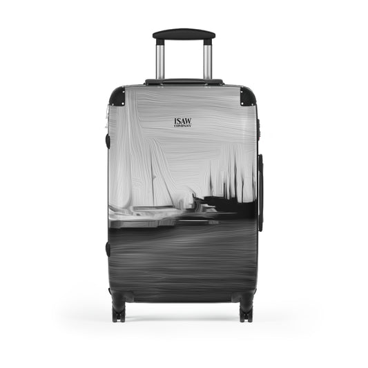 The Sleeping Yachts (at Night) - Hard - Shell Suitcase - iSAW Company