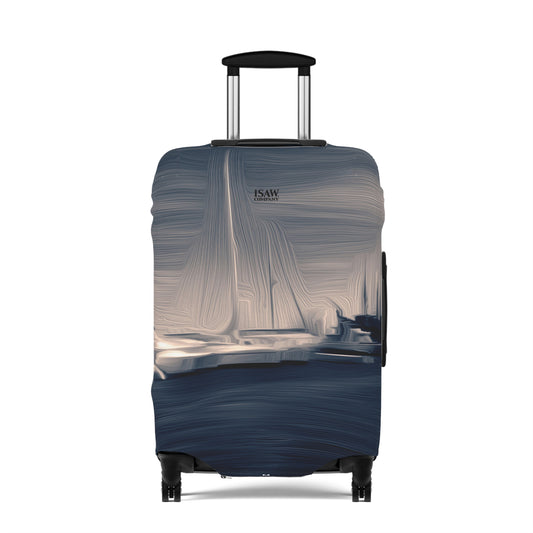 The Sleeping Yachts (at Sunrise) – Protective Suitcase Cover - iSAW Company