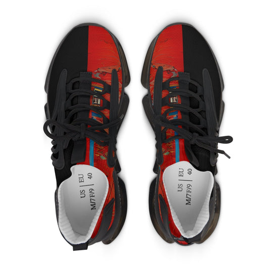 Half Black Half Hónghǎi - Womens Street Sneakers - iSAW Company