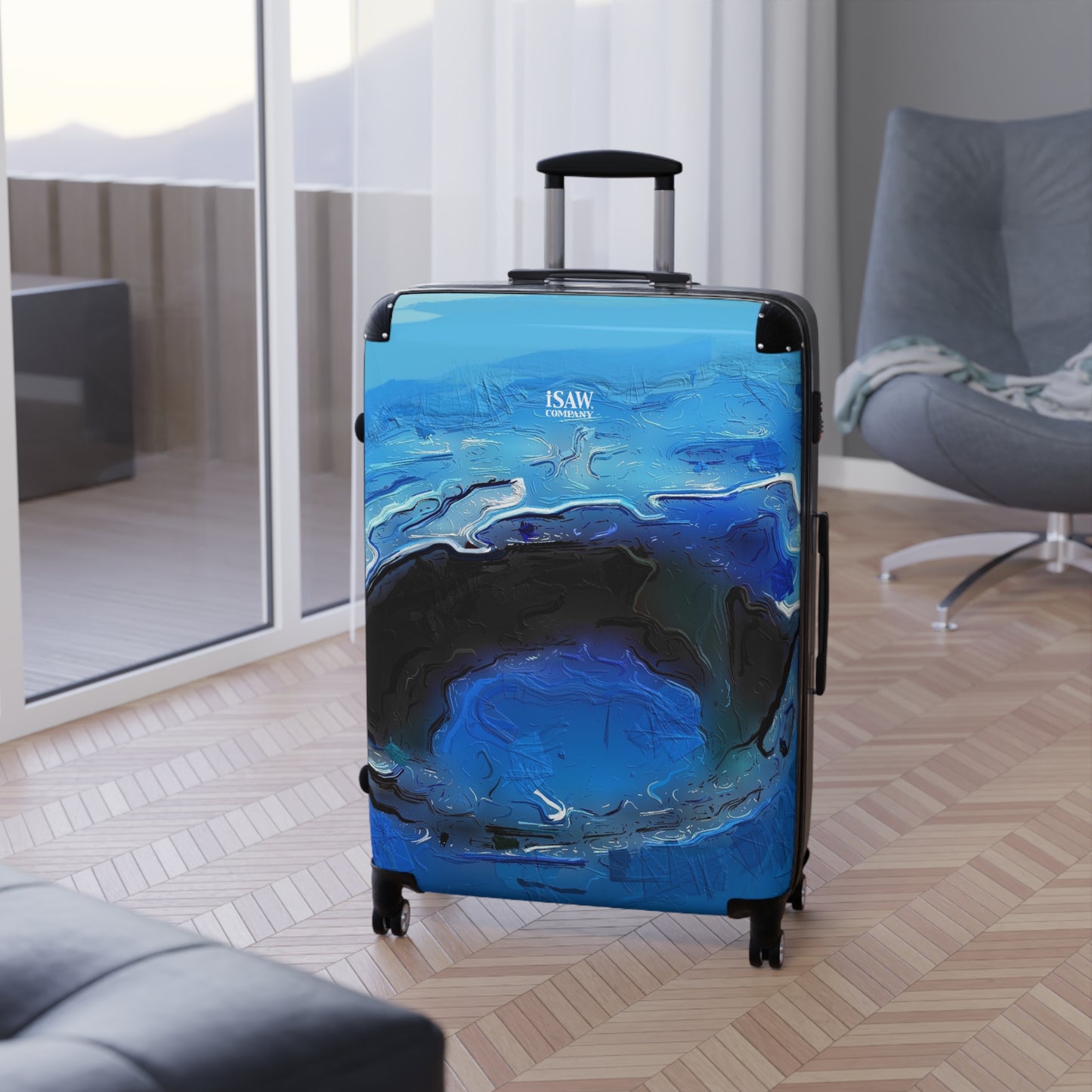 A Drop In The Ocean - Hard - Shell Suitcase - iSAW Company