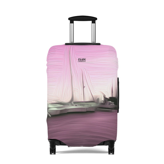 The Sleeping Yachts (at Evening) – Protective Suitcase Cover - iSAW Company