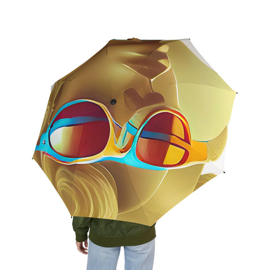 Retro Cool White - Windproof Umbrella - iSAW Company