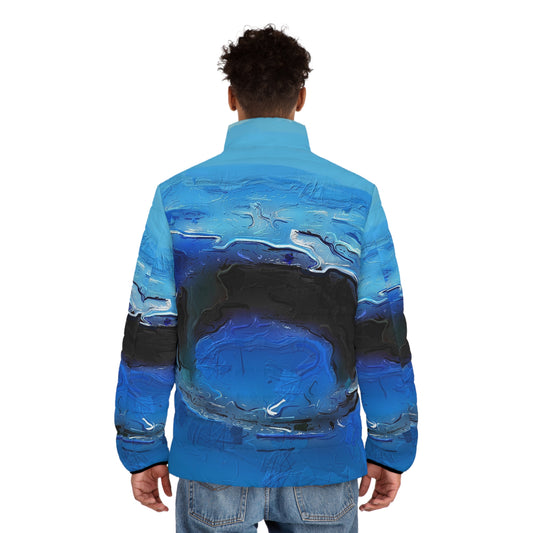 A Drop In The Ocean - Mens Puffer Jacket - iSAW Company