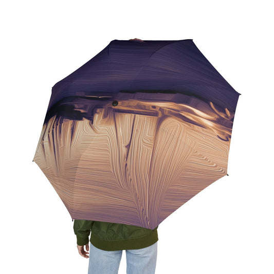The Sleeping Yachts (at Sunset) - Windproof Umbrella - iSAW Company