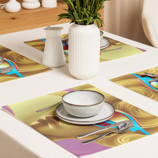 Retro Cool Pink - Placemat Set - iSAW Company