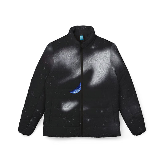 In The Quiet of Your Mind - Womens Puffer Jacket - iSAW Company