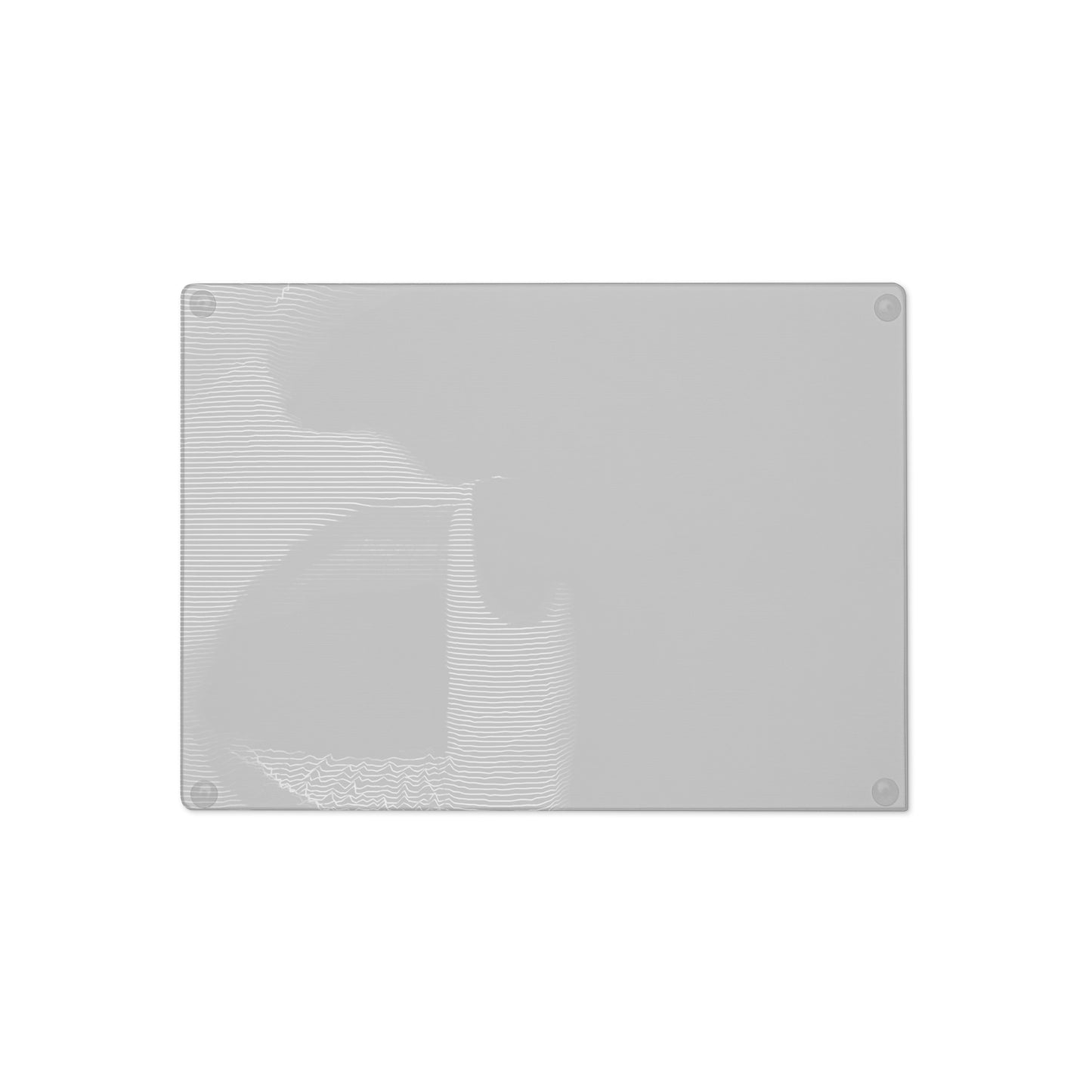 Shhh! - Glass Cutting Board - iSAW Company