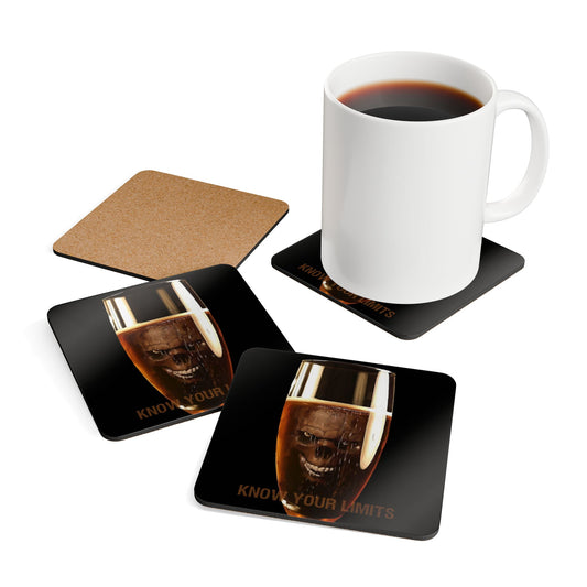 Alcohol - Know Your Limits - Coaster Set - iSAW Company