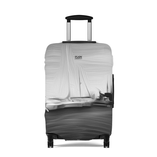 The Sleeping Yachts (at Night) – Protective Suitcase Cover - iSAW Company