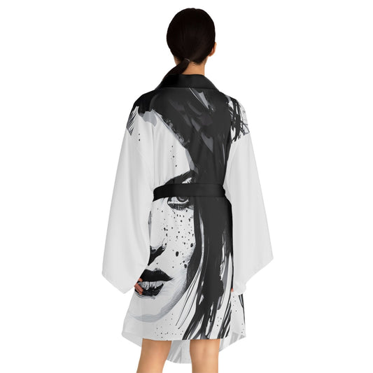 I'm Emotionally Empty - Womens Long Sleeve Kimono Robe - iSAW Company