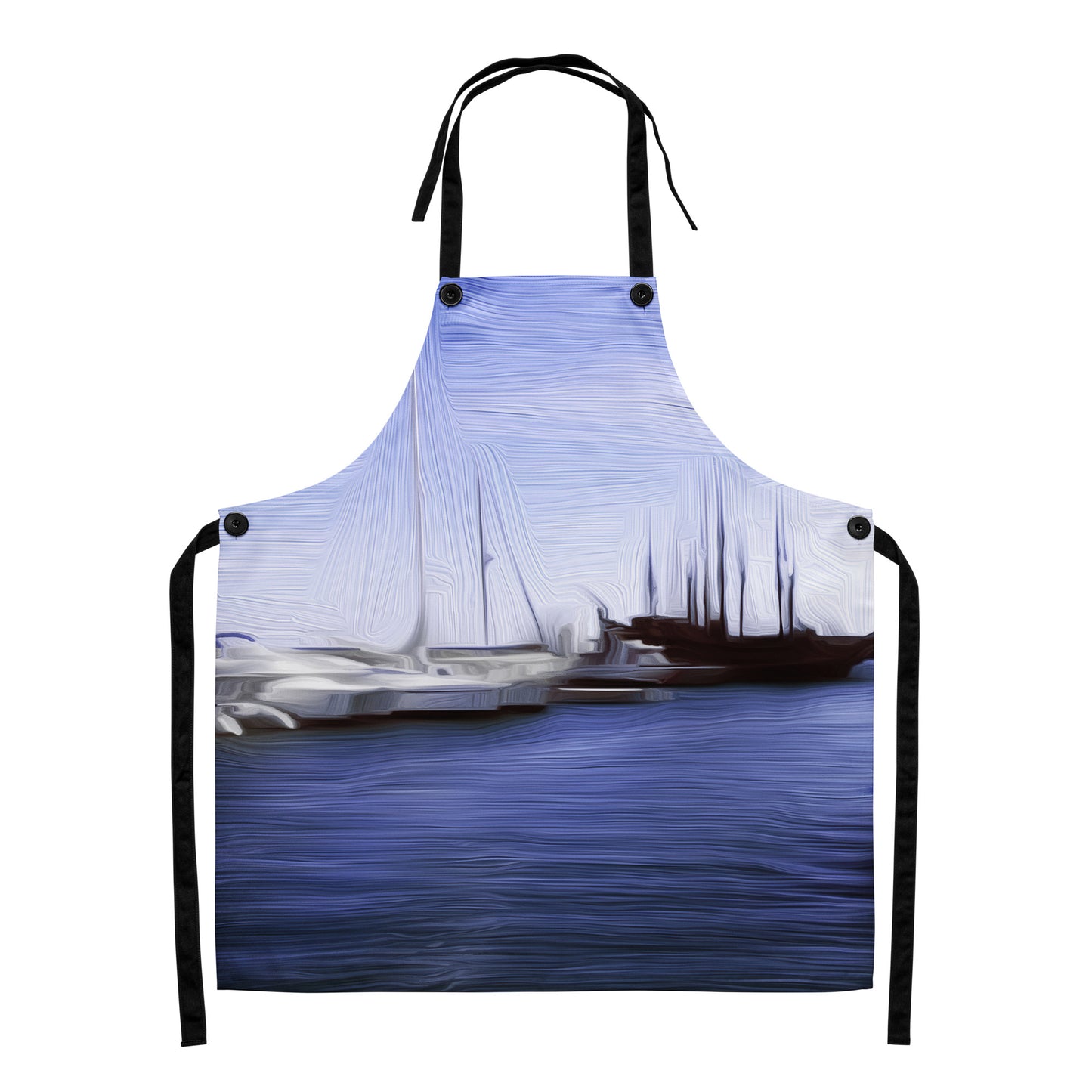 The Sleeping Yachts (at Afternoon) - Apron - iSAW Company