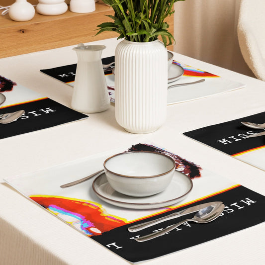 Miss Talk A Lot - Placemat Set - iSAW Company