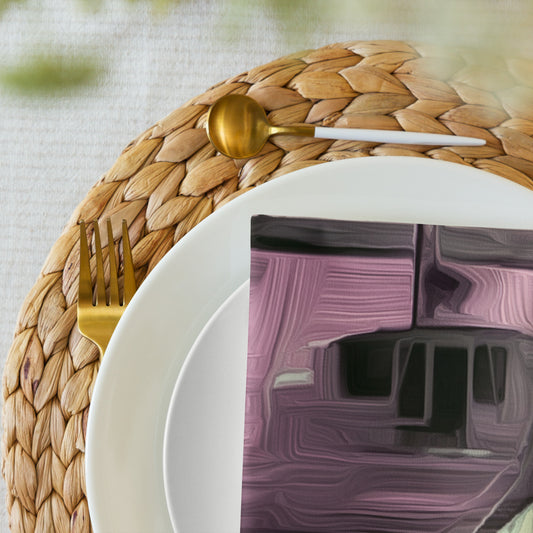 The Sleeping Yachts (at Evening) - Cloth Napkin Set - iSAW Company