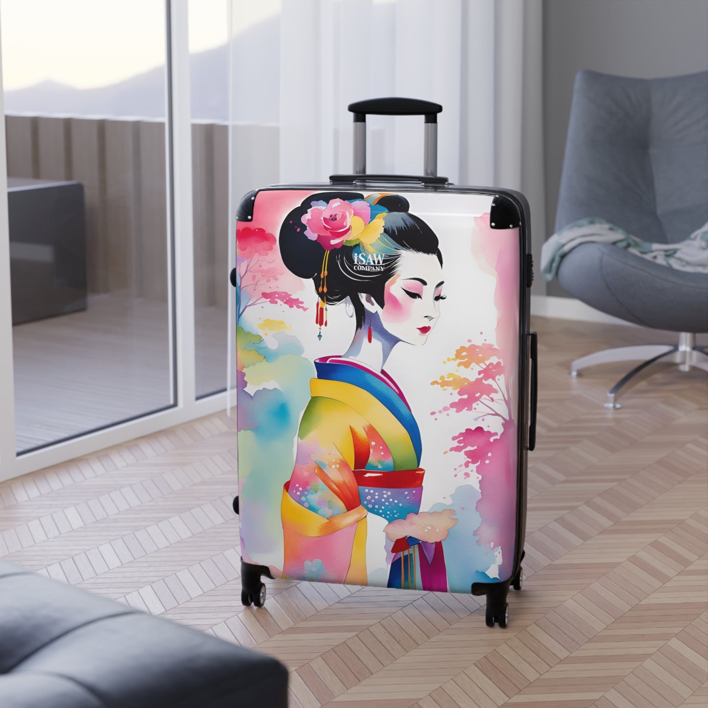 Geisha Girl - Hard - Shell Suitcase - iSAW Company