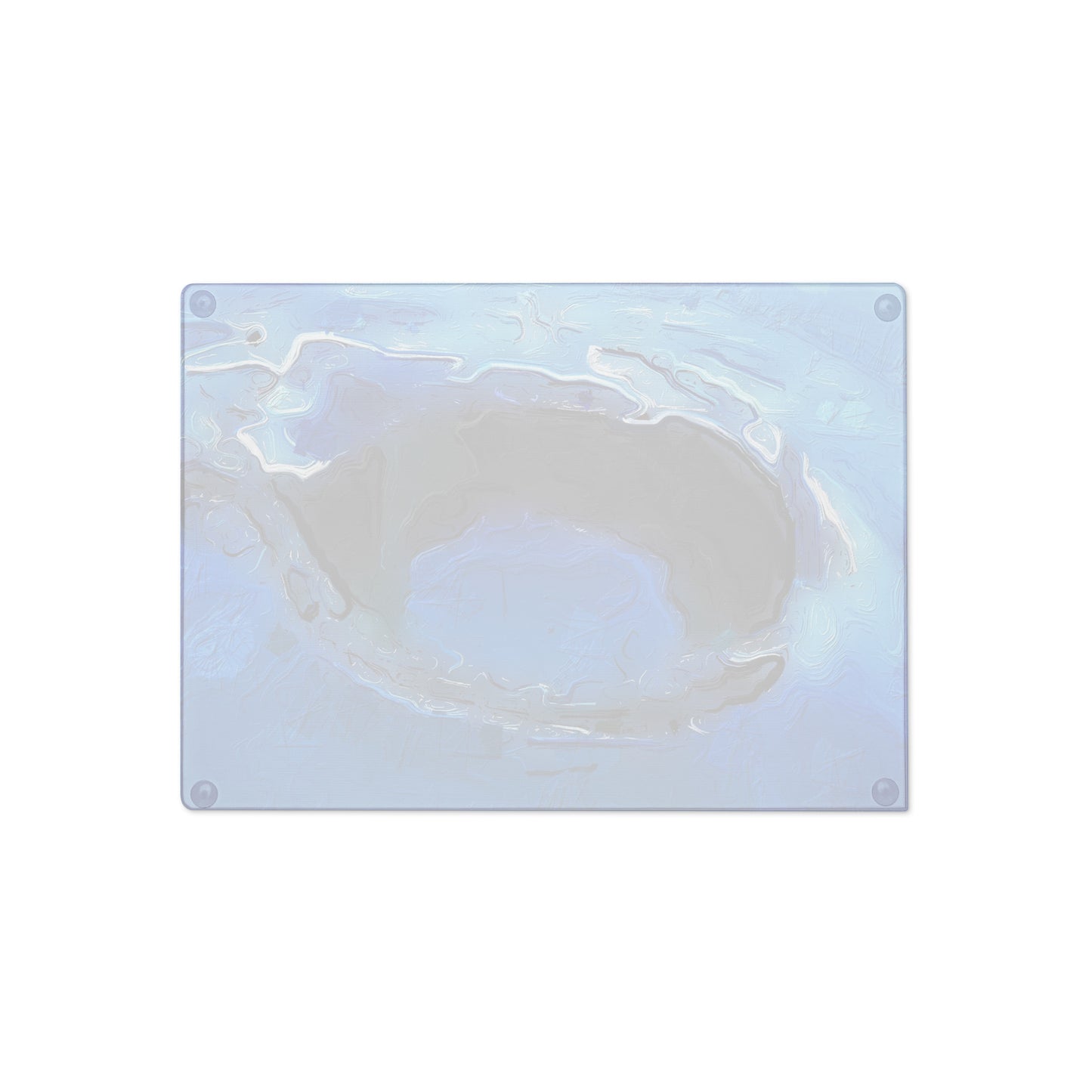 A Drop In The Ocean - Glass Cutting Board - iSAW Company