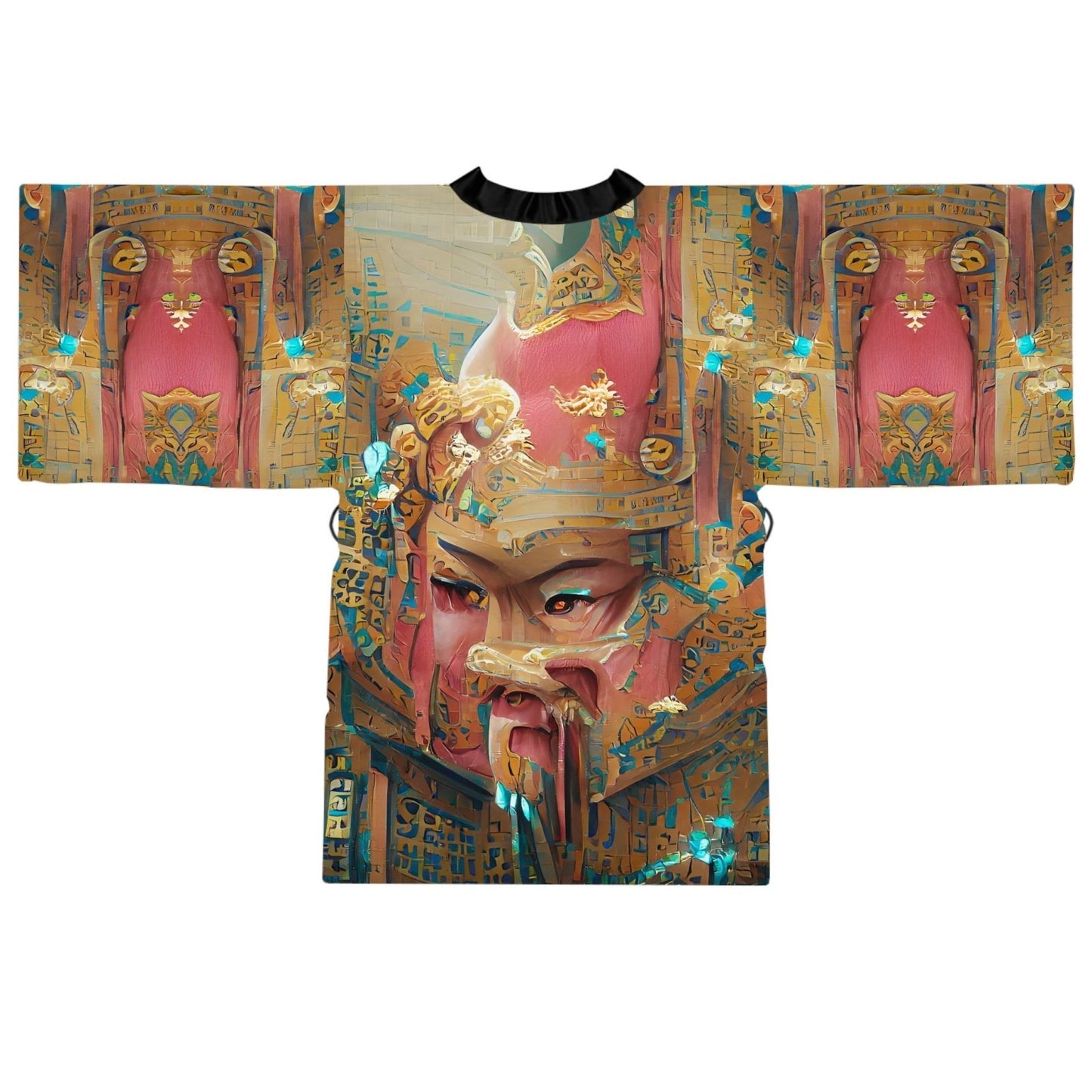Huángdì - Womens Long Sleeve Kimono Robe - iSAW Company