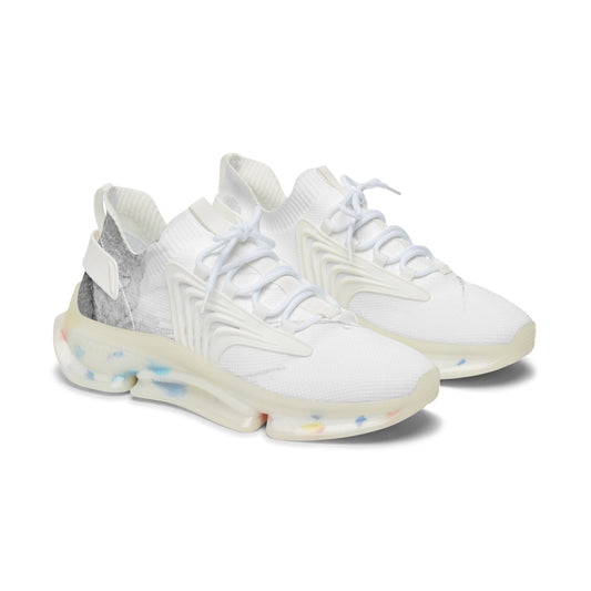 Watercolour Grey Splash - Womens Street Sneakers - iSAW Company