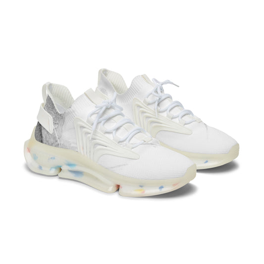 Watercolour Grey Splash - Womens Street Sneakers
