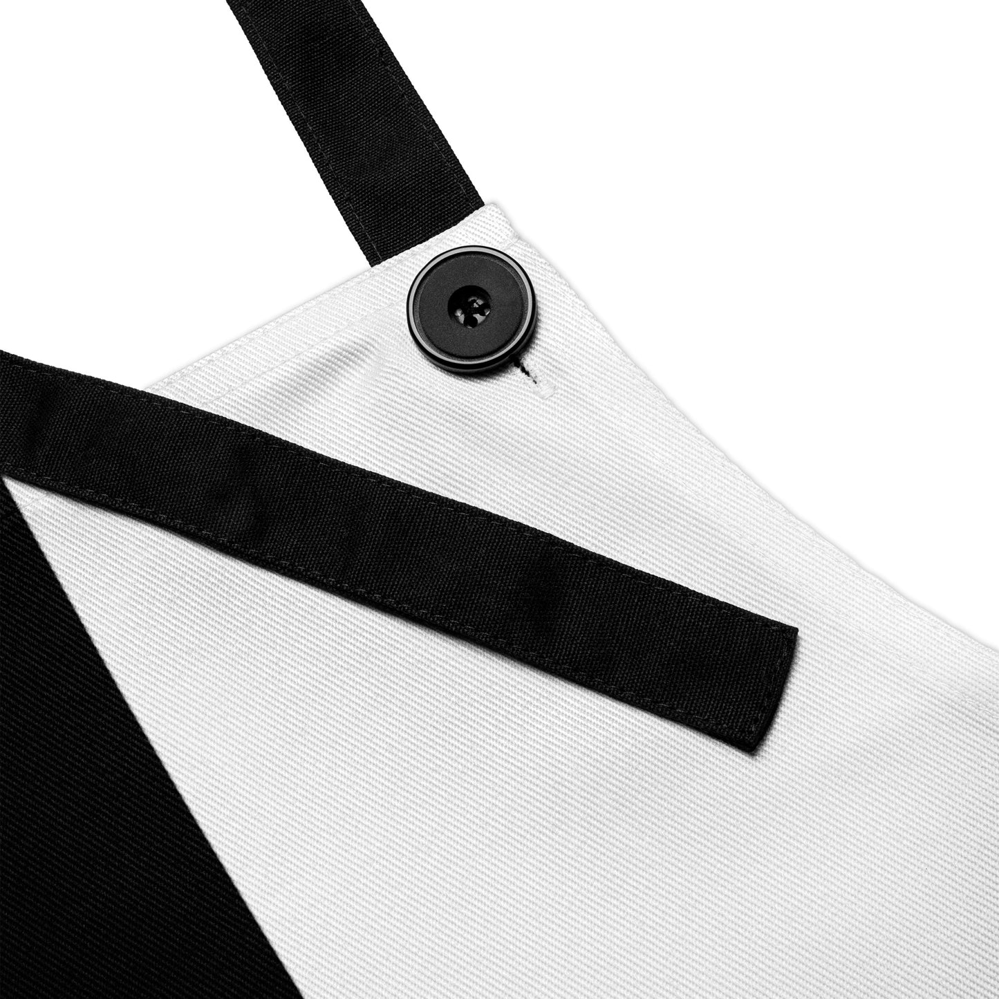 Half Black Half White - Apron - iSAW Company