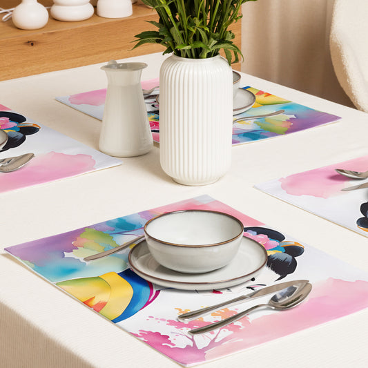 Geisha Girl - Placemat Set - iSAW Company