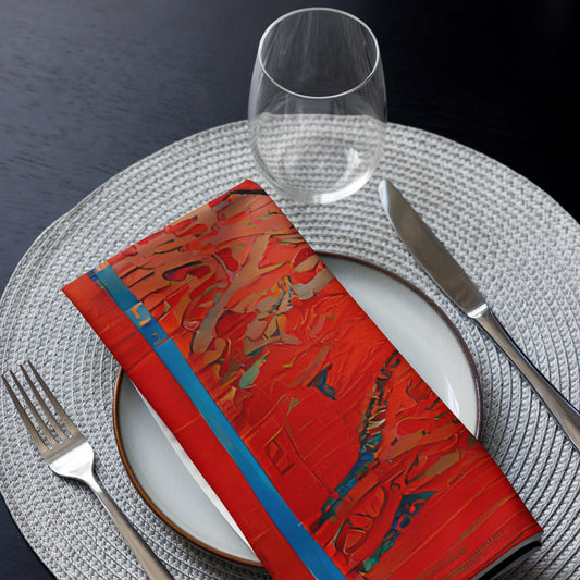 Half Black Half Hónghǎi - Cloth Napkin Set - iSAW Company