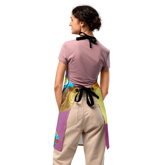 Retro Cool Pink - Apron - iSAW Company
