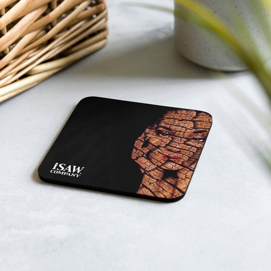 Bored Stiff - Cork Back Coaster - iSAW Company