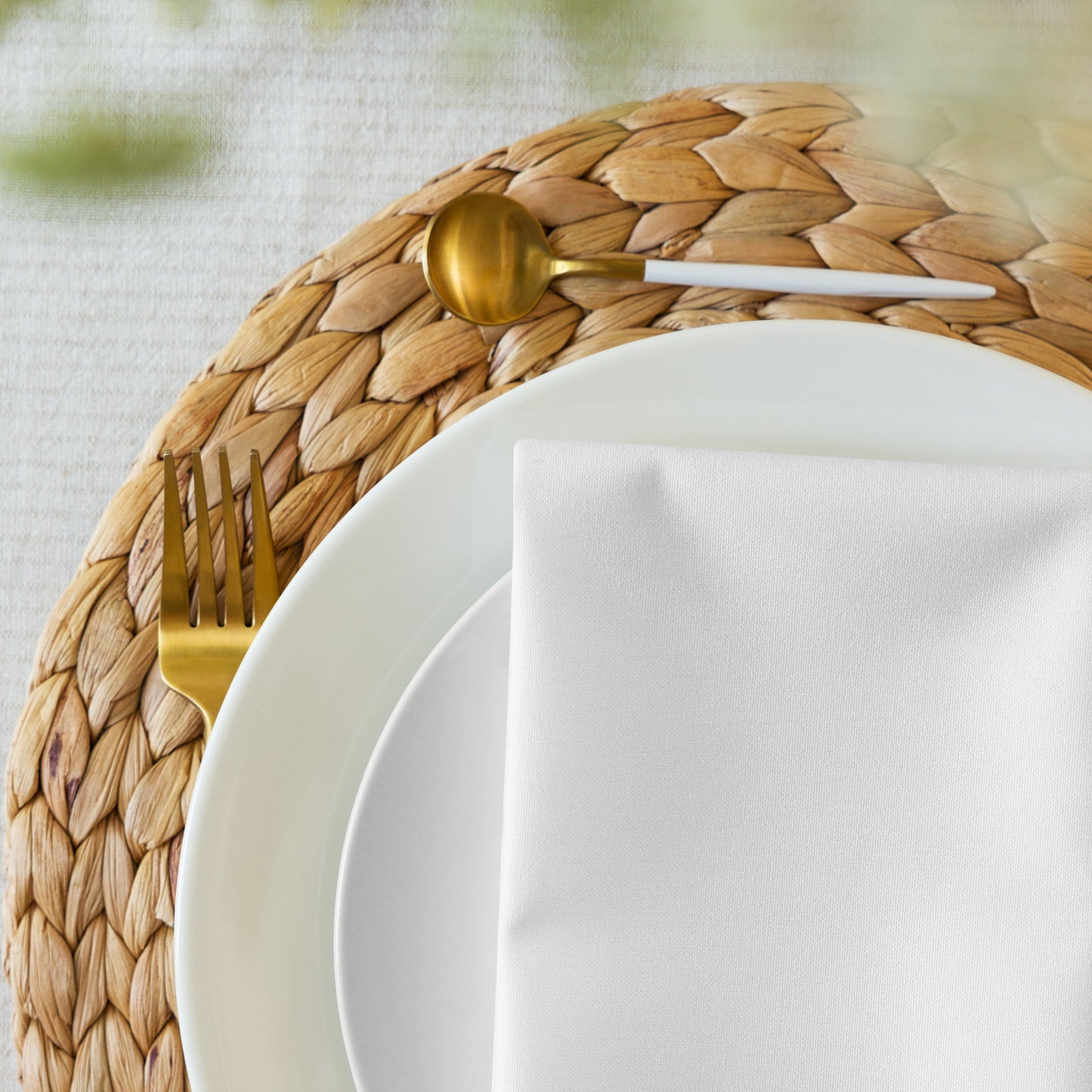 Half Black Half White - Cloth Napkin Set - iSAW Company