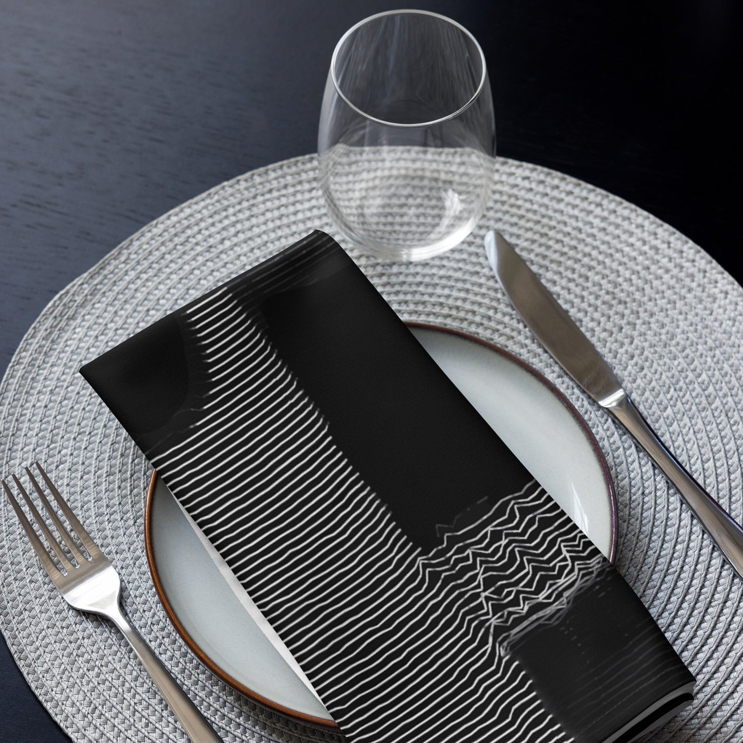 Shhh! - Cloth Napkin Set - iSAW Company