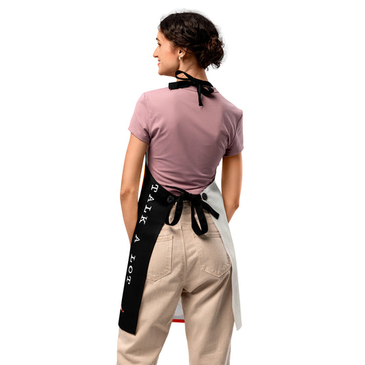 Miss Talk A Lot - Apron - iSAW Company