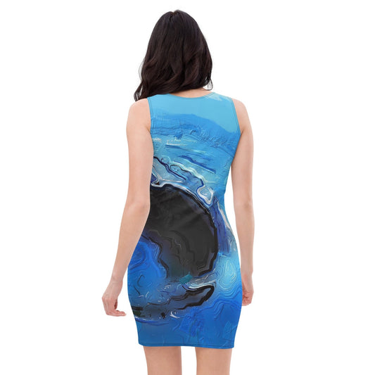 A Drop In The Ocean - Womens Bodycon Dress - iSAW Company