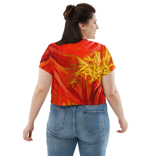 Qízhì - Womens Crop Tee - iSAW Company