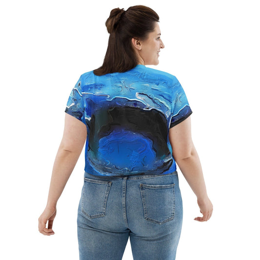 A Drop In The Ocean - Womens Crop Tee - iSAW Company