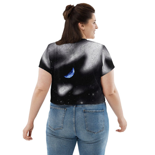In The Quiet of Your Mind - Womens Crop Tee - iSAW Company