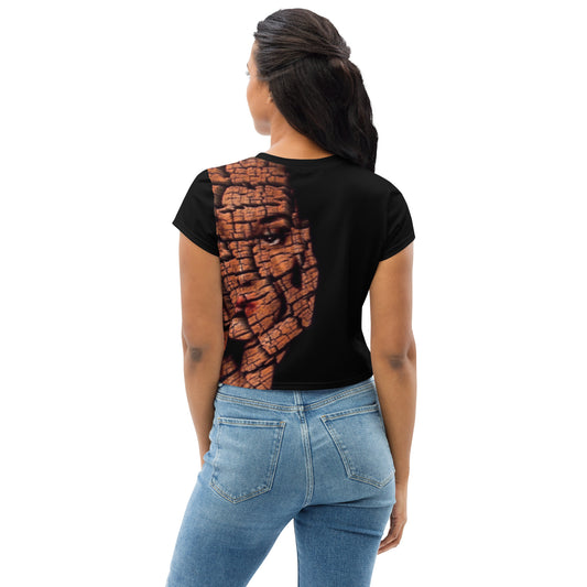 Bored Stiff - Womens Crop Tee - iSAW Company