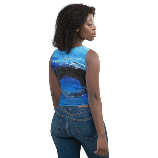 A Drop In The Ocean - Womens Crop Top - iSAW Company