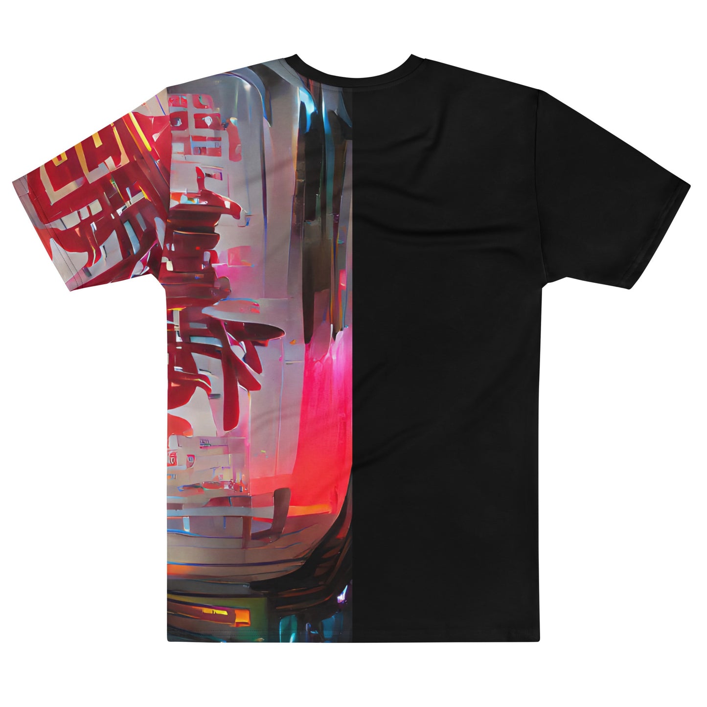 Half Black Half Báijiǔ - Mens T-Shirt - iSAW Company