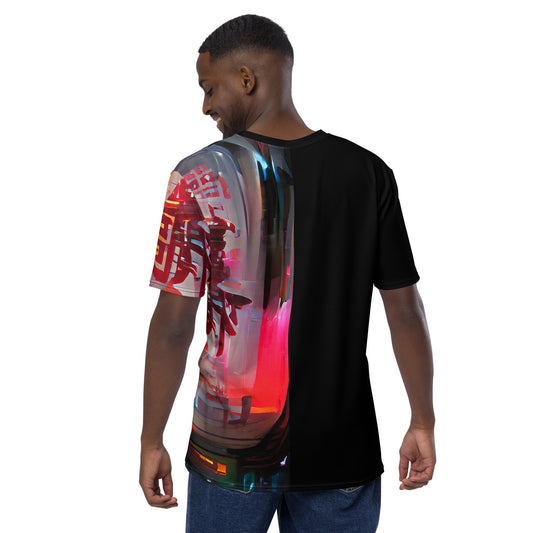 Half Black Half Báijiǔ - Mens T-Shirt - iSAW Company