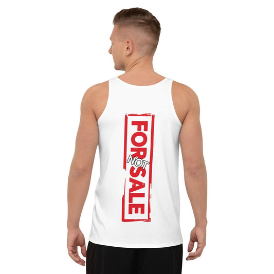 Not For Sale Red Stamp - Mens Tank Top - iSAW Company