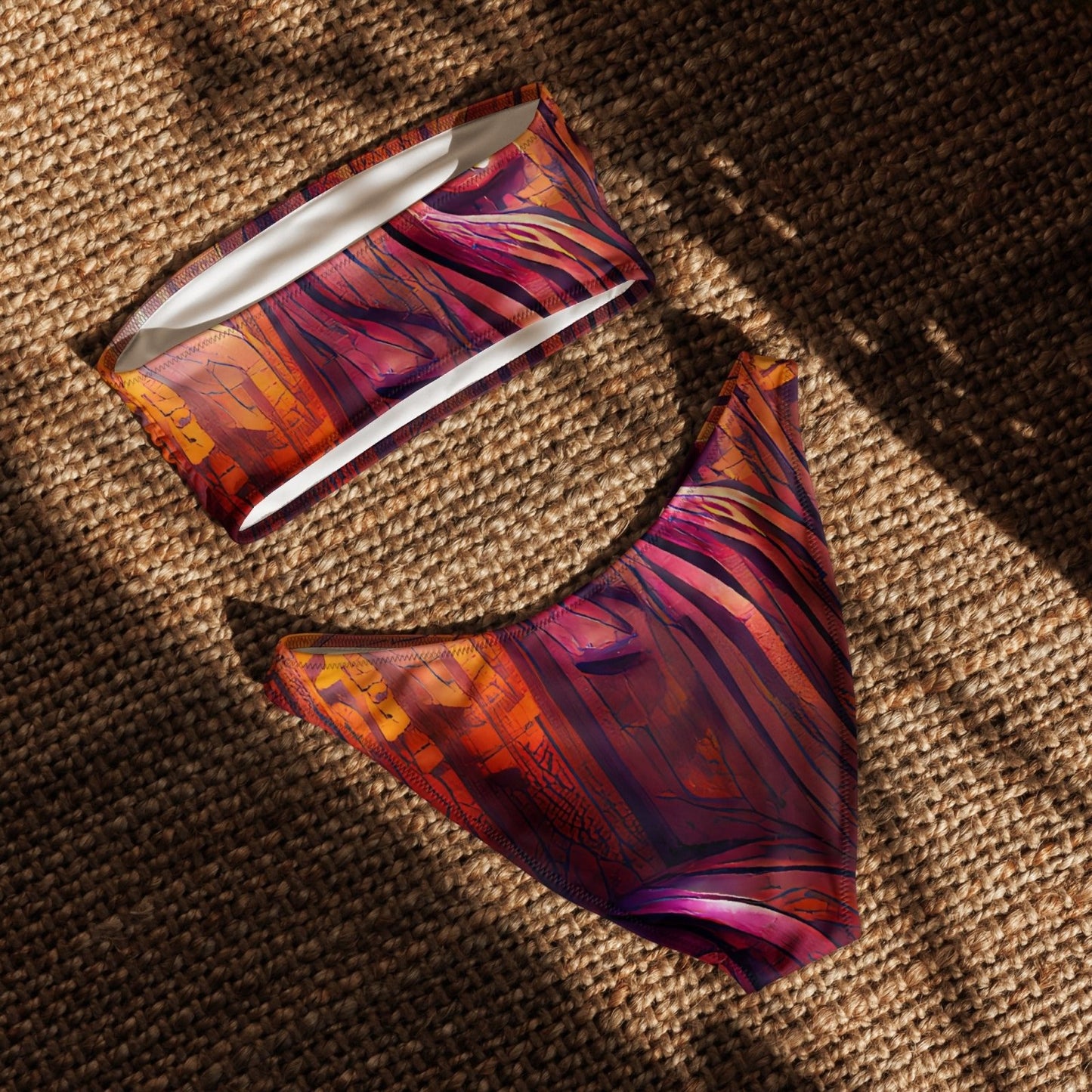 Hardwood - Womens Bandeau Bikini - iSAW Company