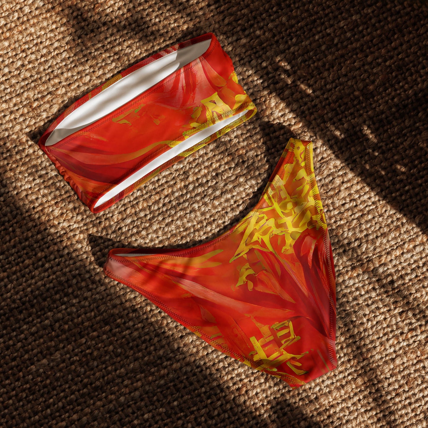 Qízhì - Womens Bandeau Bikini - iSAW Company
