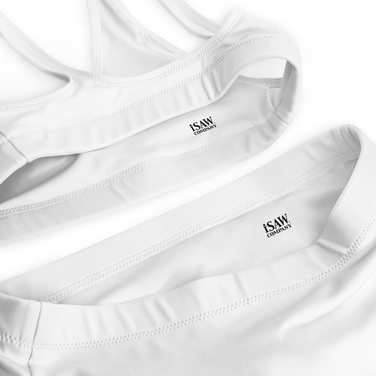 iSAW Womens White Two - Piece Bikini - iSAW Company