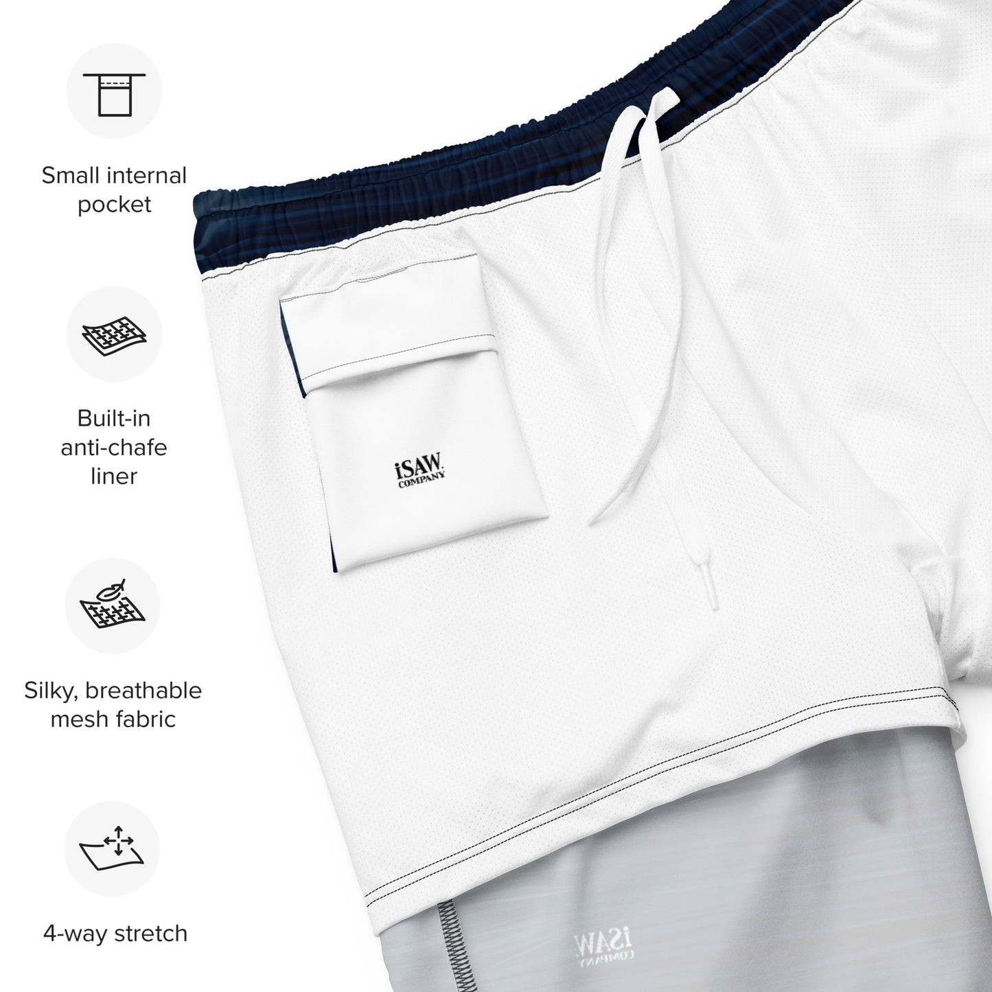 The Sleeping Yachts (at Sunrise) - Mens Swim Trunks - iSAW Company