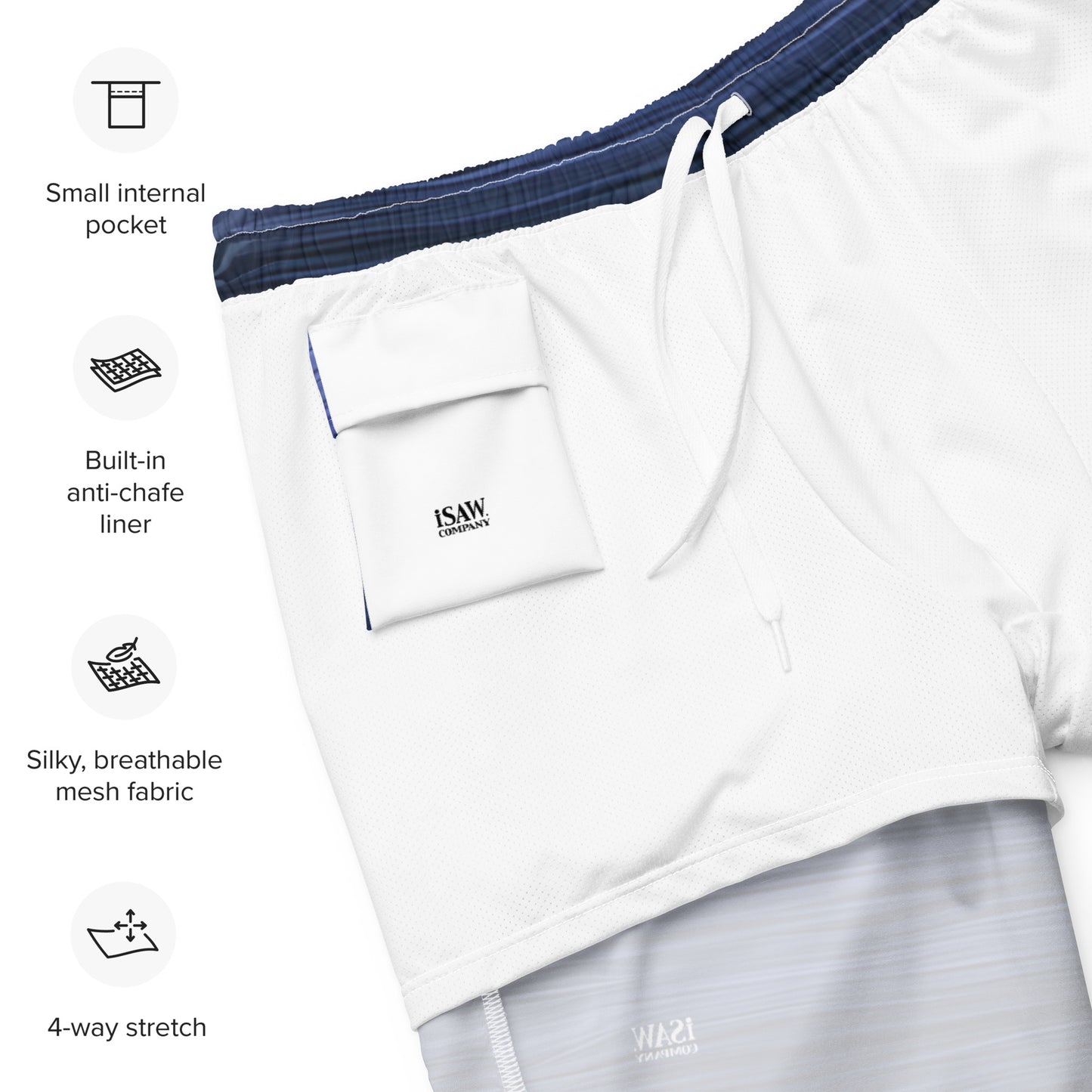 The Sleeping Yachts (at Afternoon) - Mens Swim Trunks - iSAW Company