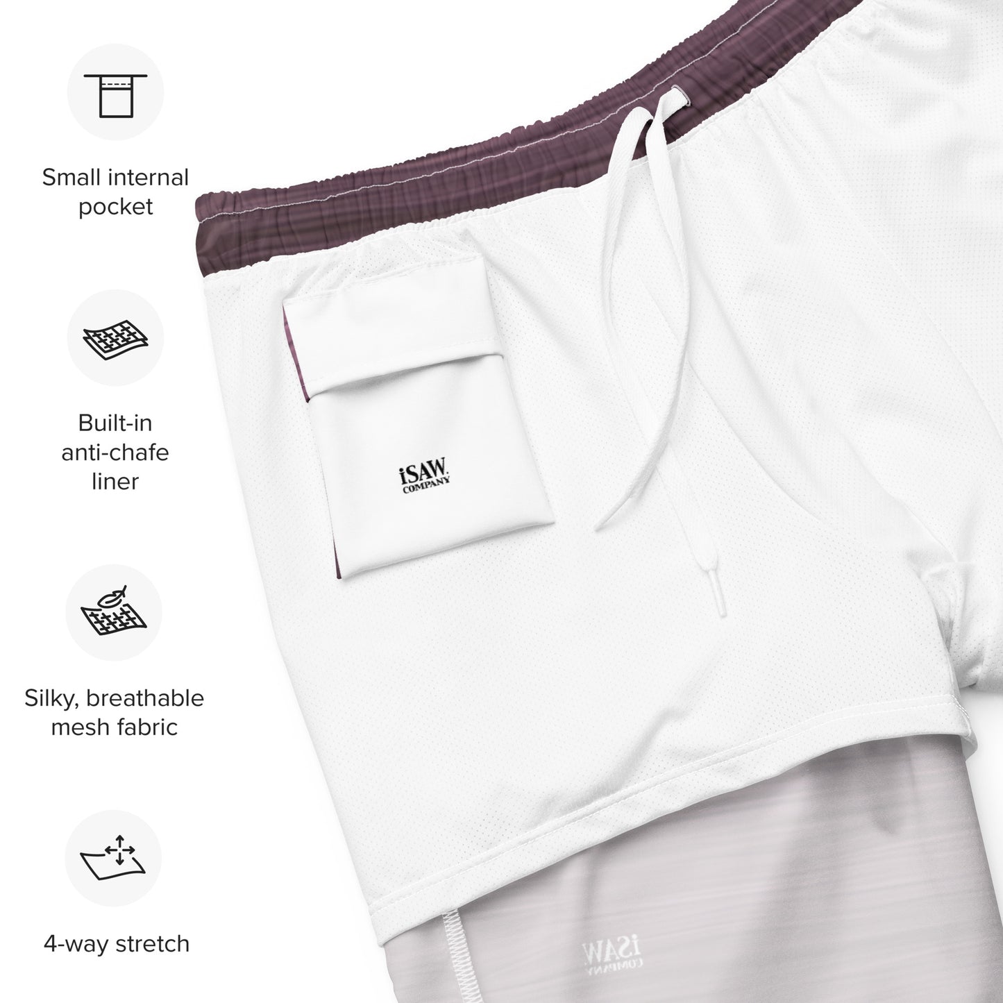 The Sleeping Yachts (at Evening) - Mens Swim Trunks - iSAW Company