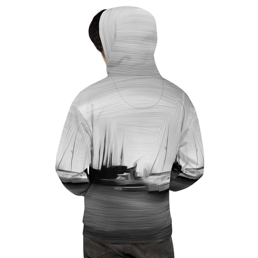 The Sleeping Yachts (at Night) - Unisex Hoodie - iSAW Company