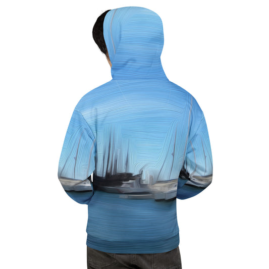 The Sleeping Yachts (at Morning) - Unisex Hoodie - iSAW Company